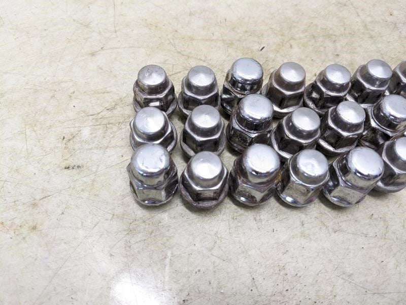 1997-2018 Jeep Wrangler Chrome Wheel Lug Nut Set of 20 6036747AA OEM - Alshned Auto Parts