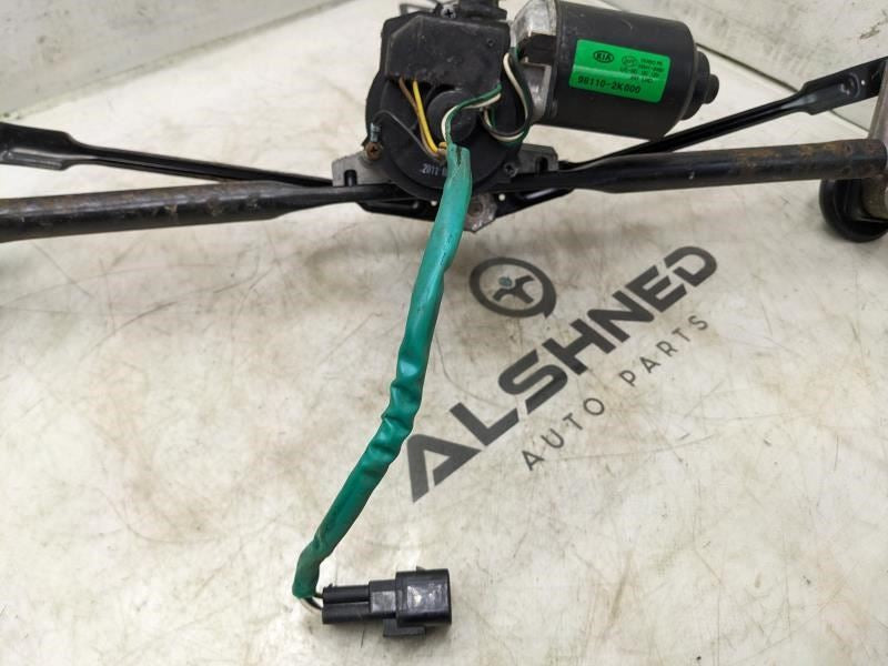 2010-2013 Kia Soul+ Front Windshield Wiper Motor & Linkage 98110-2K000 OEM - Alshned Auto Parts