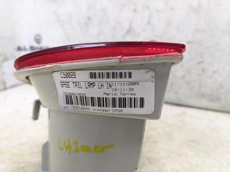 2010-13 Chevrolet Camaro Rear LH Driver Side Inner Tail Light Lamp 92212646 OEM - Alshned Auto Parts