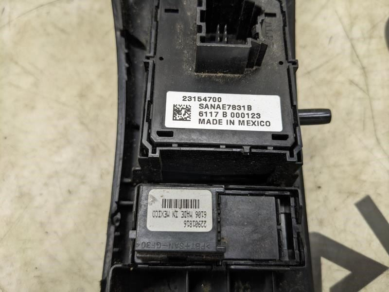 2014-2019 GMC Sierra 1500 Front Left Door Master Window Switch 23427098 OEM - Alshned Auto Parts