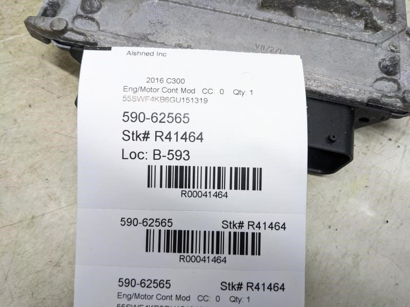 2016-2019 Mercedes-Benz C300 Engine Control Module ECU ECM 274-900-16-00 OEM - Alshned Auto Parts