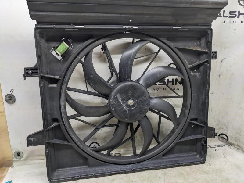 11-21 Jeep Grand Cherokee LH Radiator Cooling Fan Motor Assembly 55037992AD OEM - Alshned Auto Parts