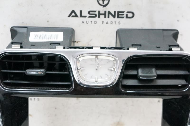 2013 Chrysler 200 Radio Trim Bezel  Air Vents & Clock 1229575X-01 OEM - Alshned Auto Parts