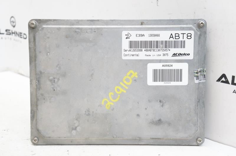 2013 Cadillac ATS Engine Computer Control Module ECU 12658066 OEM - Alshned Auto Parts