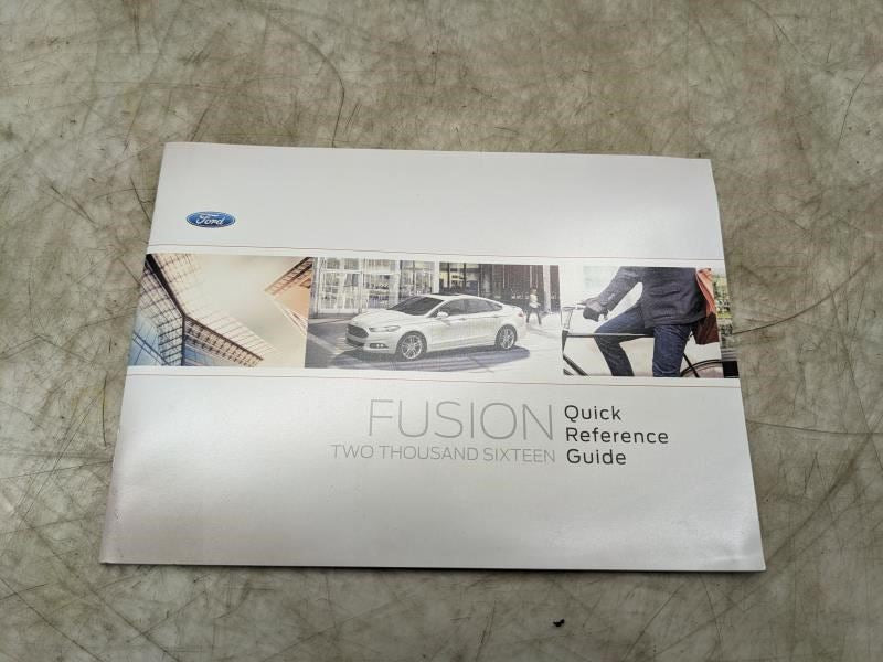 2016 Ford Fusion Owners Manual set GE5J-19A321-AA OEM – Alshned 2016 Ford Fusion Owners Manual set GE5J-19A321-AA OEM – Alshned