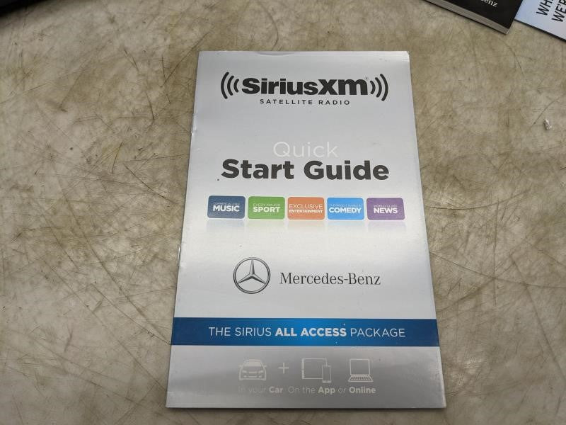 2015 Mercedes-Benz GL Operators Manual Set with Case 1665842802 OEM - Alshned Auto Parts