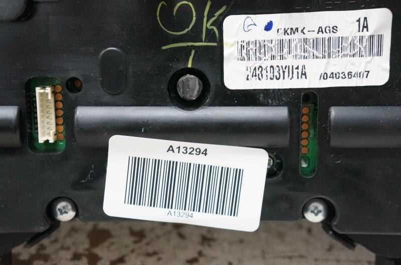 *READ 16 Nissan Sentra Speedometer Instrument Cluster Mileage Unknown 248103YU1A - Alshned Auto Parts