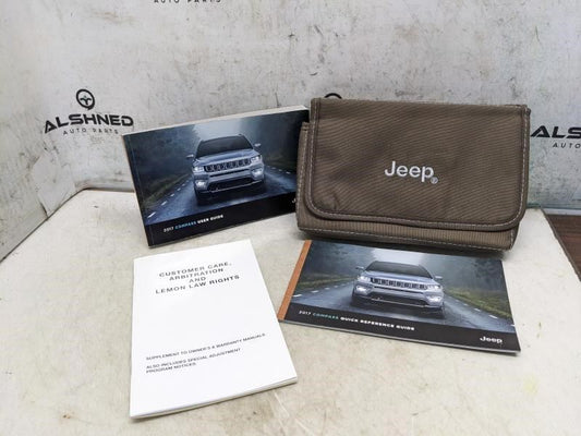 2017 Jeep Compass User Guide set with Case 17MP49-926-AA OEM - Alshned Auto Parts