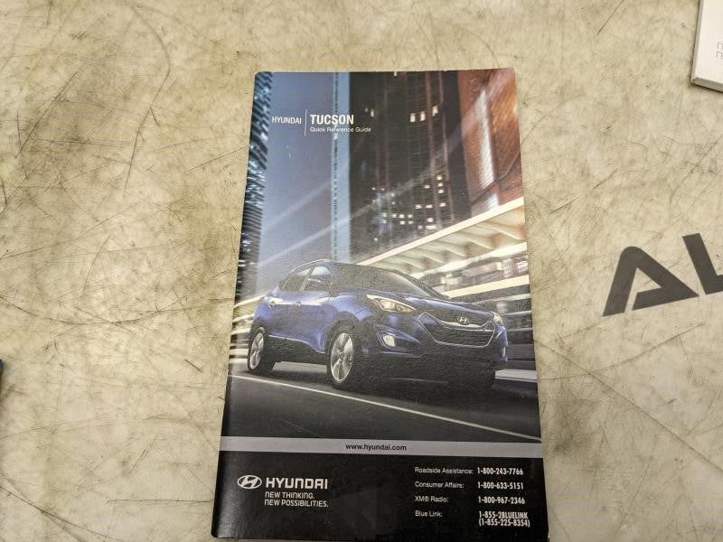 2015 Hyundai Tucson Owners Manual Set with Case F2S0-EU54H OEM - Alshned Auto Parts