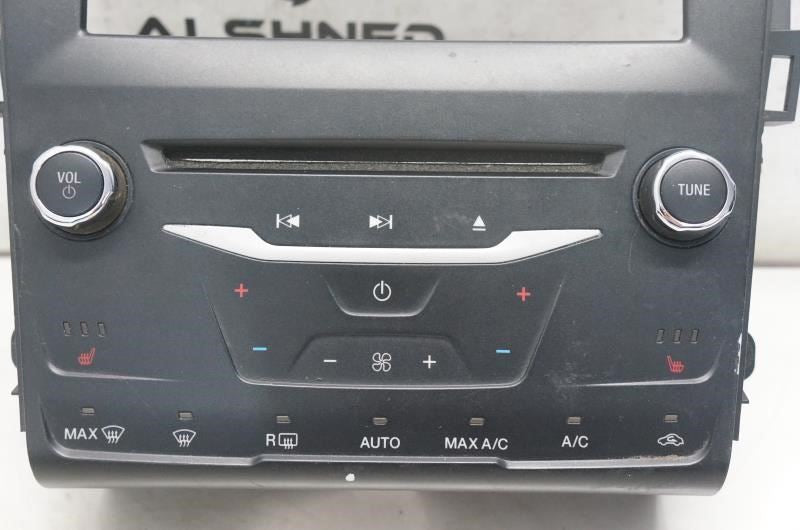 14-15 Ford Fusion Radio & Climate Control Panel ES7T-18E245-SB OEM *ReaD* - Alshned Auto Parts