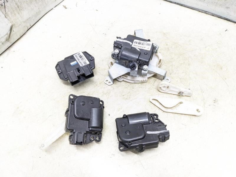 2011-18 Jeep Wrangler HVAC Blend Actuator Motor Set of 3 w Blower Motor Resistor