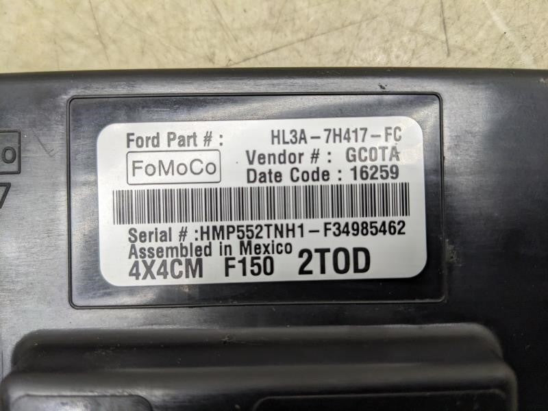 2017 Ford F150 Transfer Case Control Module HL34-7H417-FC OEM - Alshned Auto Parts