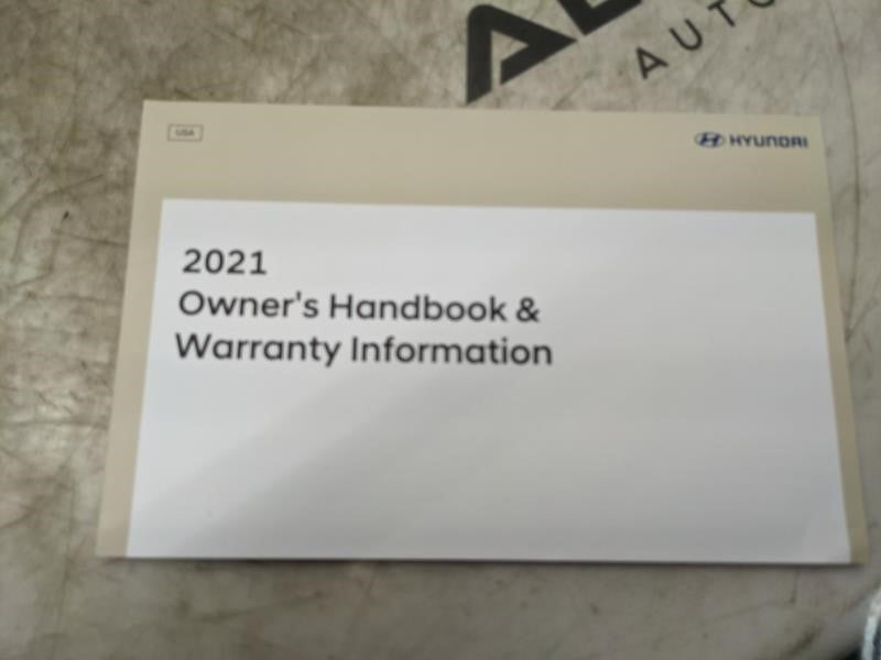 2021 Hyundai Elantra Owners Manual Set LOAO-EU13G OEM - Alshned Auto Parts