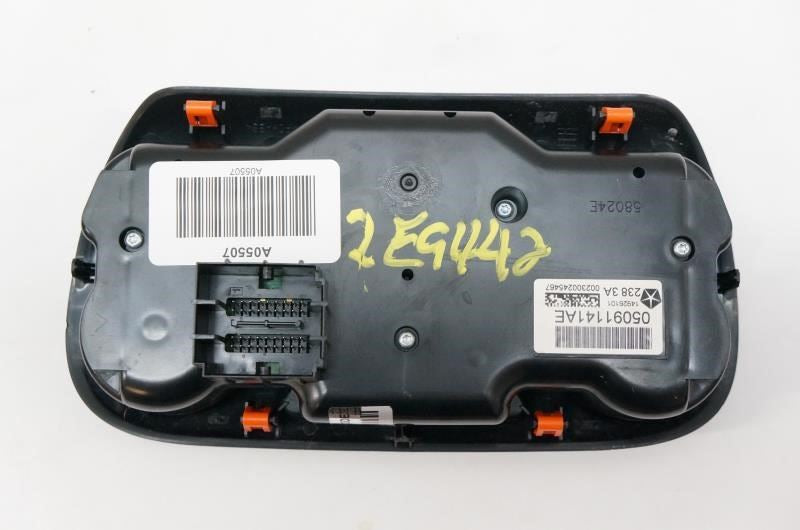 2013-16 Dodge Dart Heater Temperature Climate Control 05091141AE OEM - Alshned Auto Parts