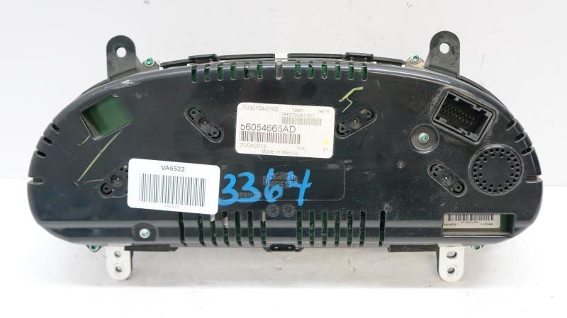 14 Dodge Dart Speedometer Cluster Mileage Unknown OEM 56054665AD - Alshned Auto Parts