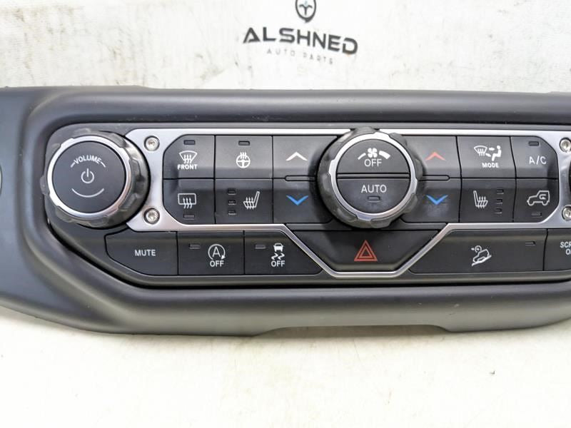 2018-20 Jeep Wrangler Radio AC Heater Temperature Climate Control 6BE26DX9AC OEM - Alshned Auto Parts