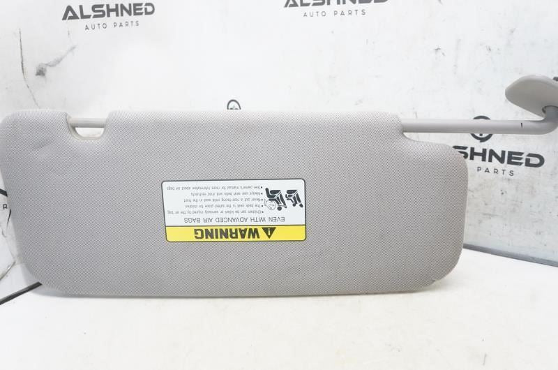 2015 Hyundai Genesis Driver Left Sun Visor Cloth 85201-B1901 OEM - Alshned Auto Parts