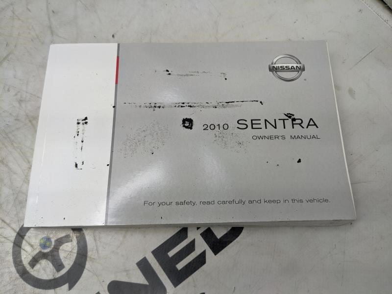 2010 Nissan Sentra Owners Manual Set with Case OM0E-0B16U2 OEM *ReaD* - Alshned Auto Parts