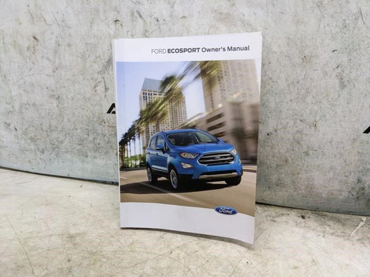 2018 Ford Ecosport Owners Manual Only KN1J-19A321-ZFA OEM - Alshned Auto Parts