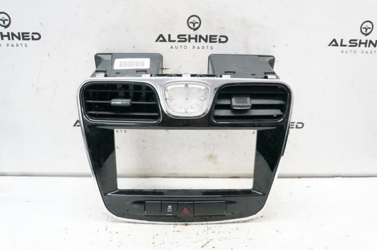 2013 Chrysler 200 Radio Trim Bezel  Air Vents & Clock 1229575X-01 OEM - Alshned Auto Parts