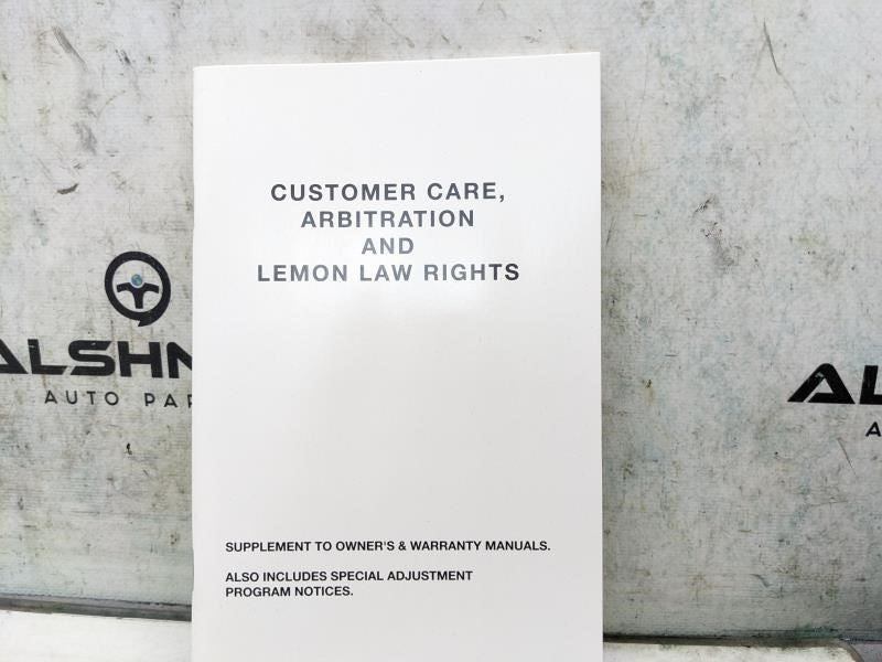 2015 Dodge Durango User Guide set with Case 15WD01-926-AA OEM - Alshned Auto Parts