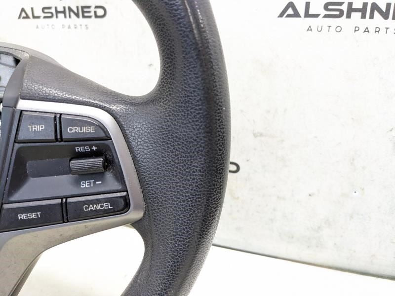 2017-2018 Hyundai Elantra Steering Wheel w/ Control Buttons 56100-F3140TRY OEM - Alshned Auto Parts