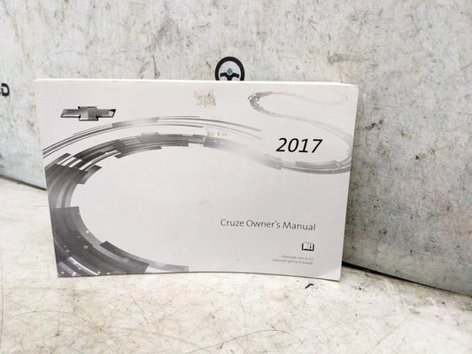 2017 Chevrolet Cruze Owners Manual Only 23223173A OEM - Alshned Auto Parts