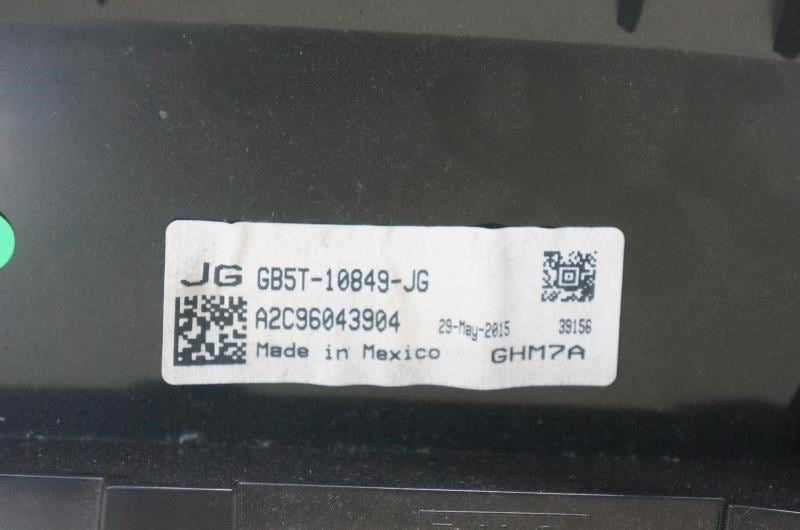 2016 Ford Explorer Police Speedometer Instrument Cluster 101K GB5T-10849-JG OEM - Alshned Auto Parts