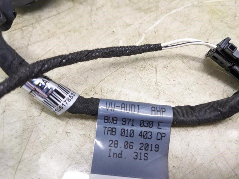 2018-23 Audi S5 Sportback Front Right Passenger Door Wire Harness 8W8-971-030-E - Alshned Auto Parts