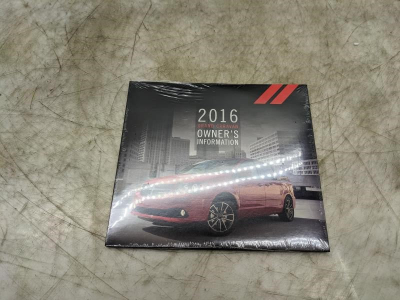 2016 Dodge Grand Caravan User Guide Set with Case 16Y532-926-AA OEM - Alshned Auto Parts