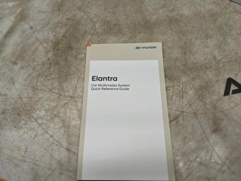 2019 Hyundai Elantra Owners Manual Set KF3O-EU93F OEM - Alshned Auto Parts