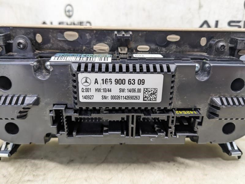 16-19 Mercedes-Benz GL350 AC Heater Temperature Climate Control 1669006309  ReaD - Alshned Auto Parts