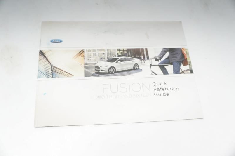 2016 Ford Fusion Owner's Manual Book Set with Case - Alshned Auto Parts