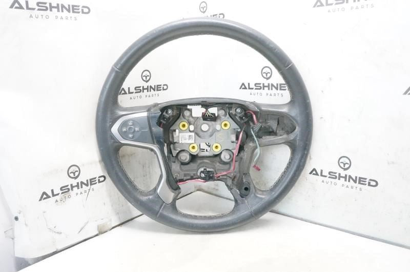 2014-2019 Chevrolet Silverado 1500 Steering Wheel Leather 23278606 OEM *ReaD* - Alshned Auto Parts