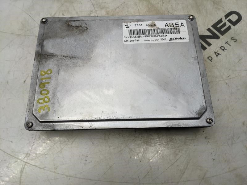 2014-16 Buick Regal 2.0L Engine Computer Control Module ECU ECM 12653998 OEM - Alshned Auto Parts