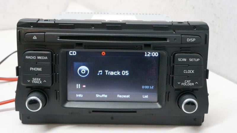 2017-2018 Kia Optima AM FM CD MP3 Radio Receiver 96180-A8150WK OEM - Alshned Auto Parts