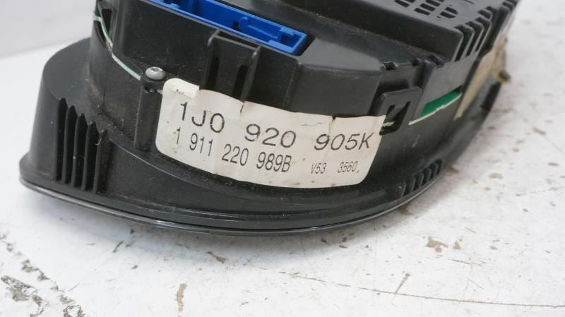 2001 Volkswagen Jetta Speedometer Gauge Instrument Cluster 141k 1J0920905K OEM - Alshned Auto Parts