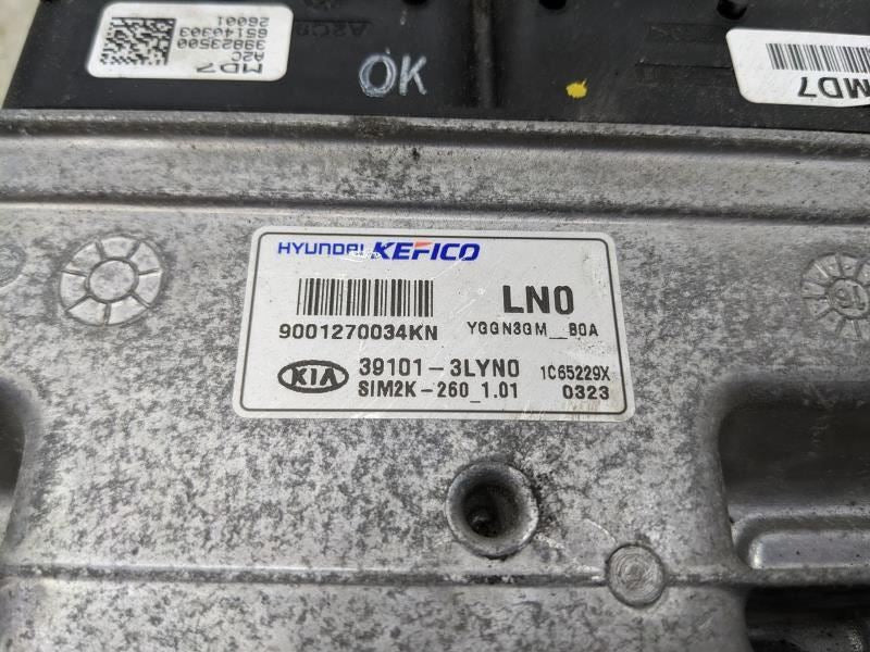 2017-2018 Kia Cadenza 3.3L Engine Control Module ECU ECM 39101-3LYN0 OEM - Alshned Auto Parts