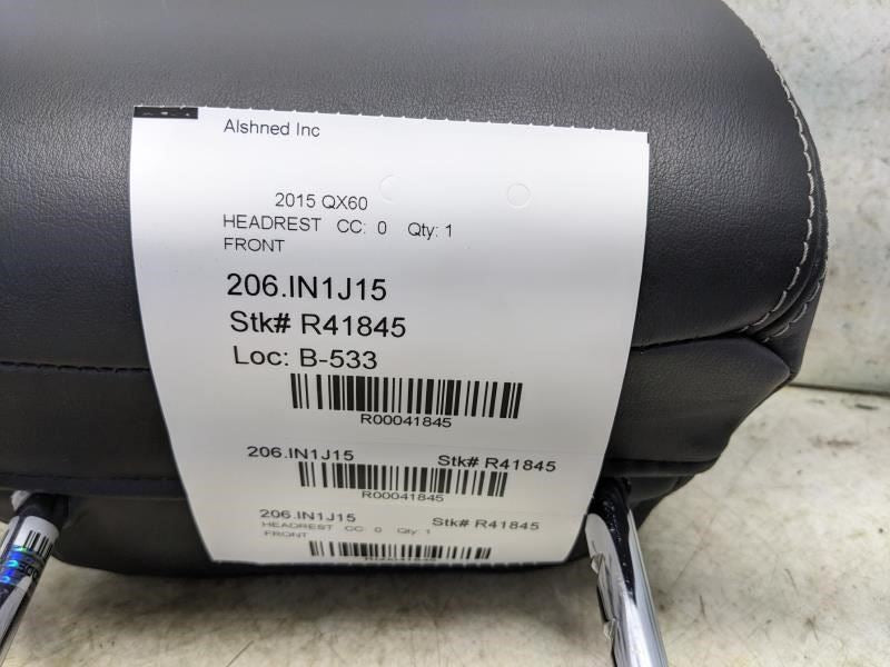 2014-2015 Infiniti QX60 Front Right/Left Seat Headrest Leather 86400-3JA4A OEM - Alshned Auto Parts