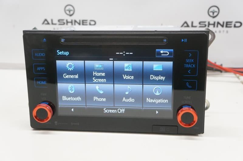 16-2018 Toyota Tacoma Navigation CD Radio Receiver Screen 510365 OEM 86100-04163 - Alshned Auto Parts