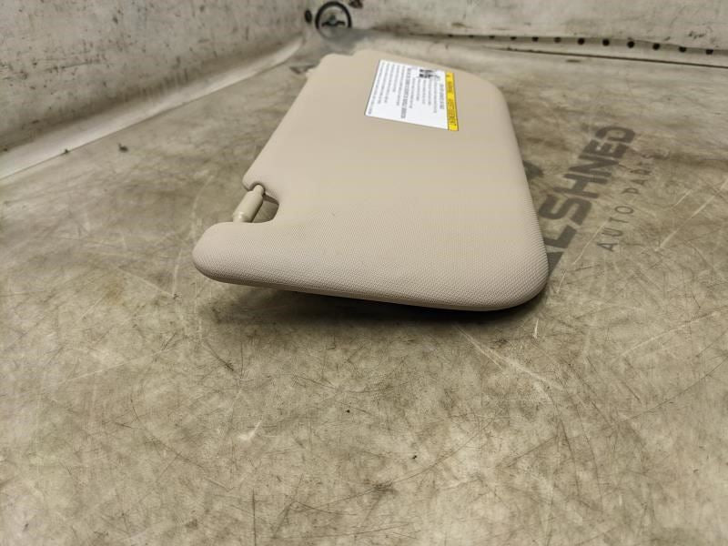 2016-2019 Toyota Prius Left Driver Side Sun Visor Beige 74320-47470-E0 OEM - Alshned Auto Parts