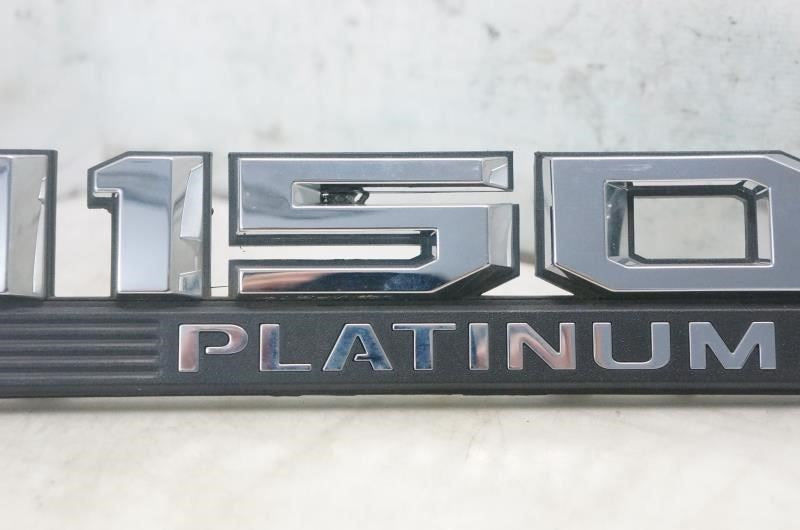 15-20 Ford F150 Front Fender Emblem "F-150 Platinum" FL3Z-16720-G OEM - Alshned Auto Parts