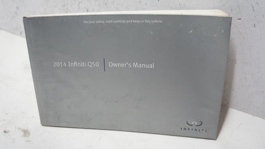 2014 Infiniti Q50 Owner's Manual - Alshned Auto Parts