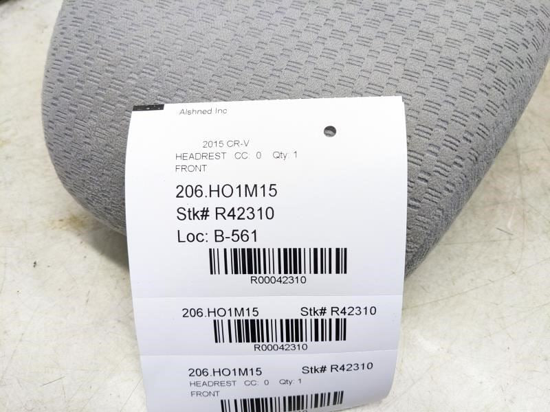 2015 Honda CR-V Front Left/Right Seat Headrest Gray 81140-T0G-A02ZE OEM - Alshned Auto Parts