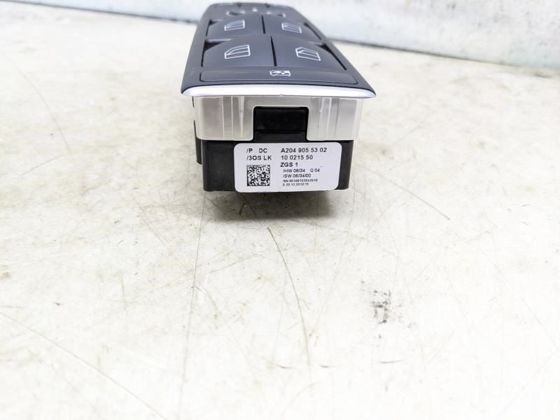 08-14 Mercedes-Benz C300 FR LH Door Master Power Window Switch 204-905-53-02 OEM - Alshned Auto Parts