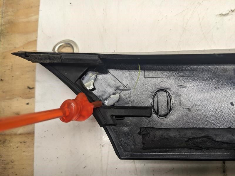 2013-2019 Ford Explorer Police FR RH Pillar Molding BB53-7803682-AHW OEM *ReaD* - Alshned Auto Parts