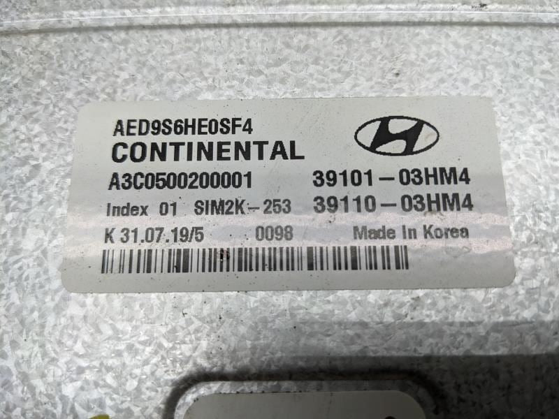 2019-2021 Hyundai Ioniq Engine Control Module ECU ECM 39110-03HM4 OEM - Alshned Auto Parts