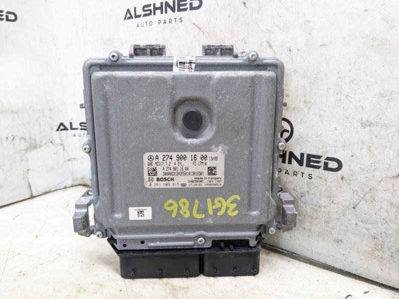 16-19 Mercedes-Benz GLC 300 2.0L Engine Control Module ECU ECM 274-900-16-00 OEM - Alshned Auto Parts