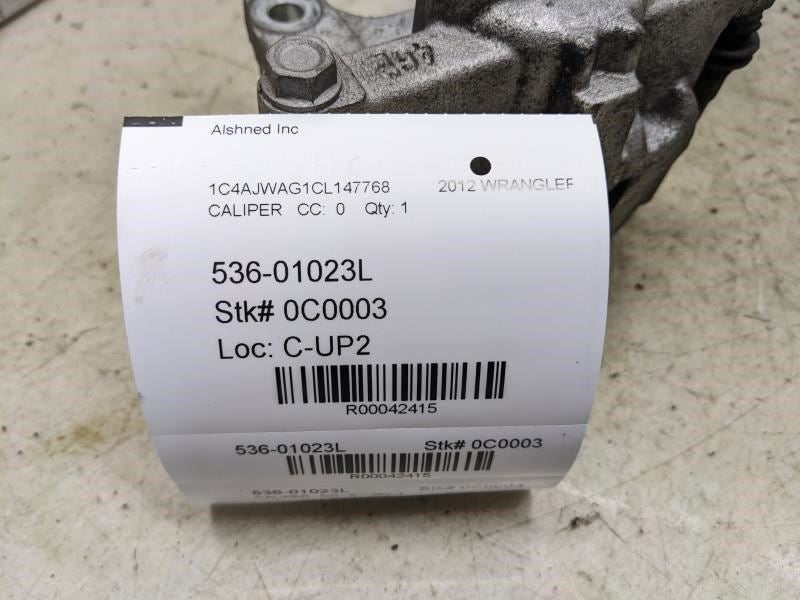 2010-1017 Jeep Wrangler Rear Left Side Brake Caliper 68003774AA OEM - Alshned Auto Parts