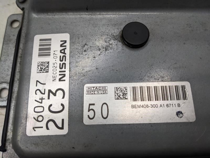 2015-16 Nissan Altima 2.5L Engine Computer Control Module ECU ECM NEC025-071 OEM - Alshned Auto Parts